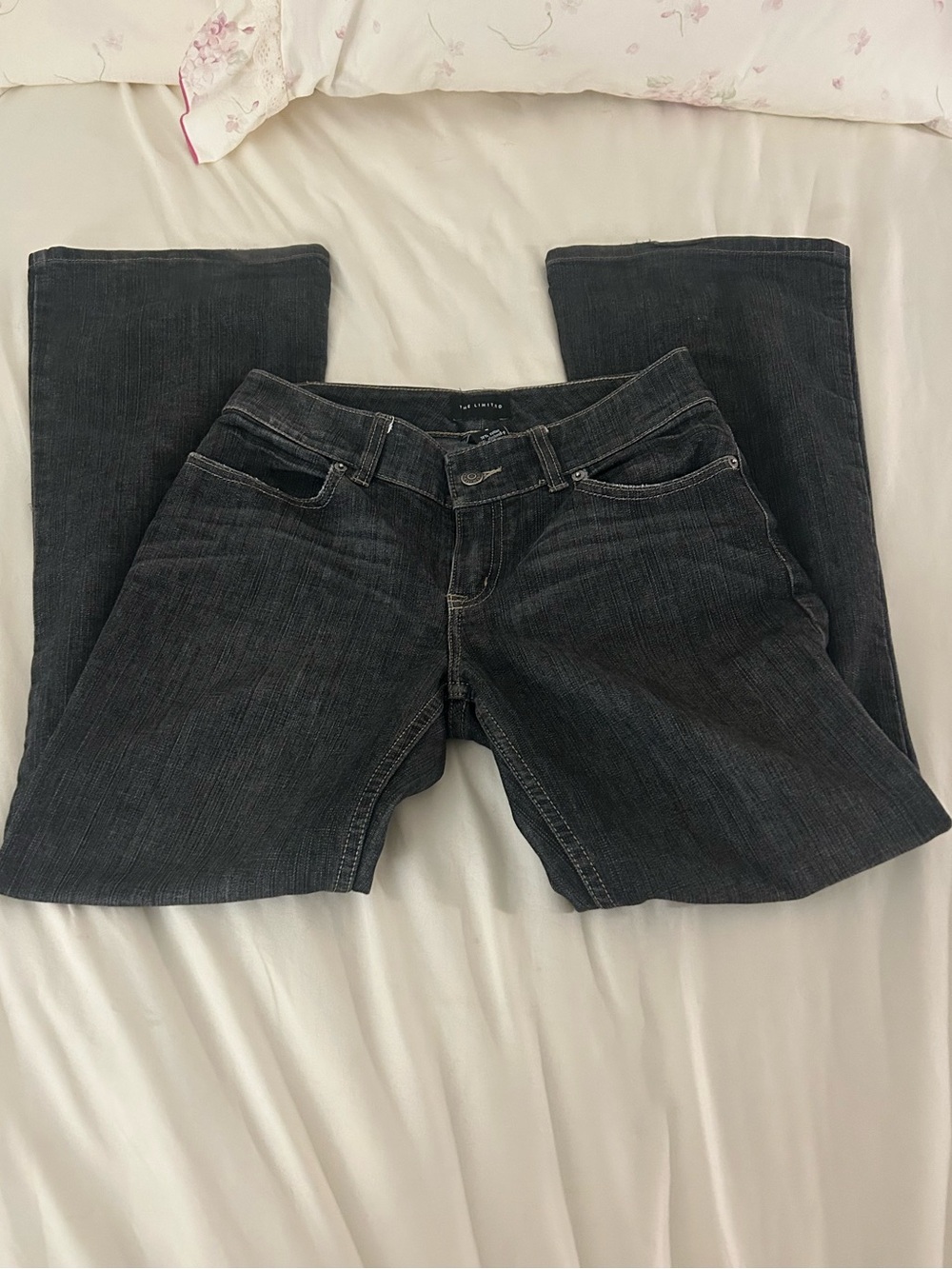 Faded Black Denim Jeans
